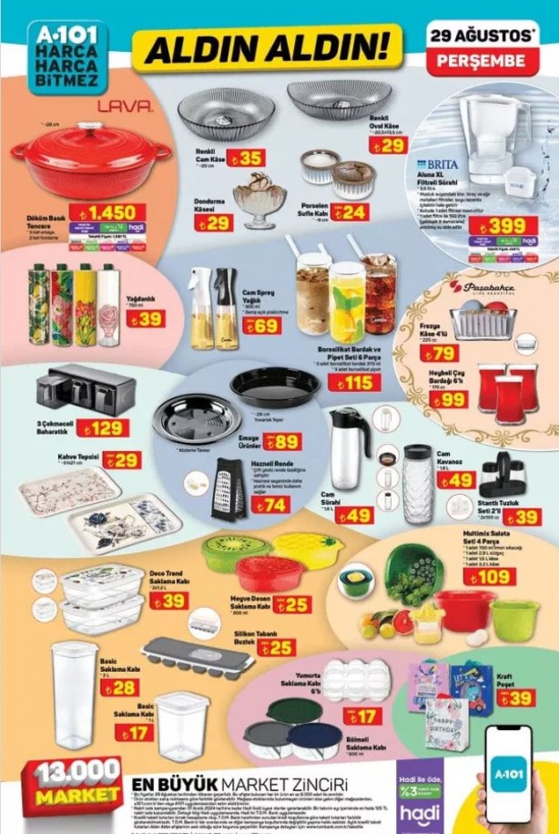 Foto - A101'de okul hazırlığı! 29 Ağustos 2024 Aktüel Kataloğu'nda kalem, defter, çanta, çalışma masası ve daha fazlası yerini aldı