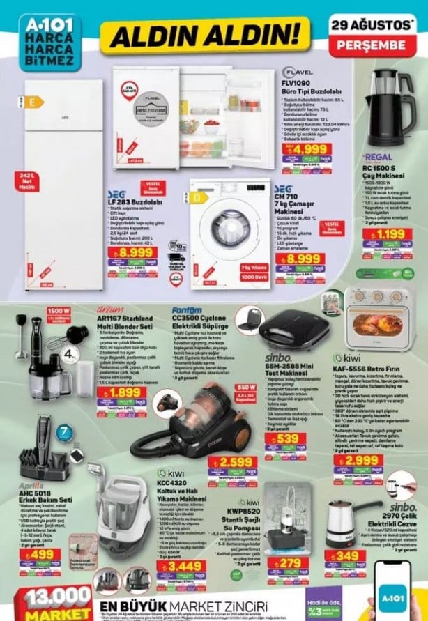 Foto - A101'de okul hazırlığı! 29 Ağustos 2024 Aktüel Kataloğu'nda kalem, defter, çanta, çalışma masası ve daha fazlası yerini aldı