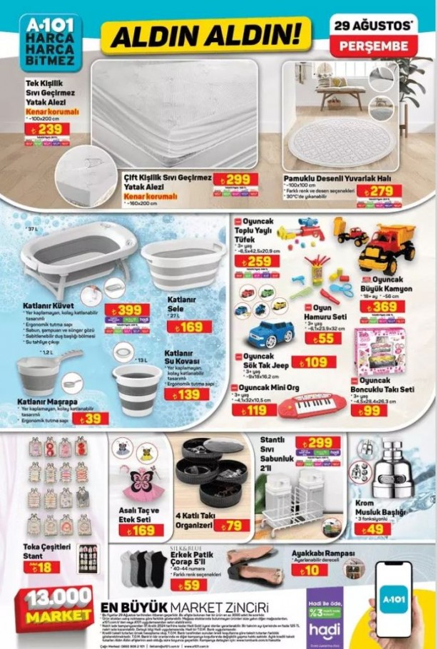 Foto - A101'de okul hazırlığı! 29 Ağustos 2024 Aktüel Kataloğu'nda kalem, defter, çanta, çalışma masası ve daha fazlası yerini aldı