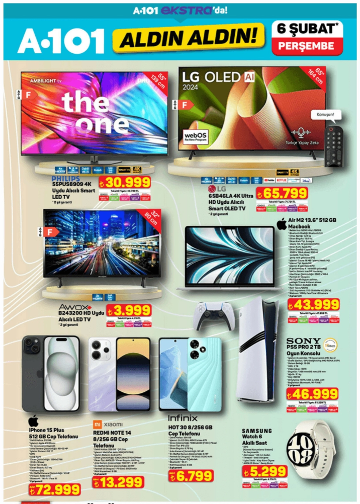 Foto - A101'de PS5 Pro 2TB satışı başladı! Yeni teknoloji ürünleri raflarda