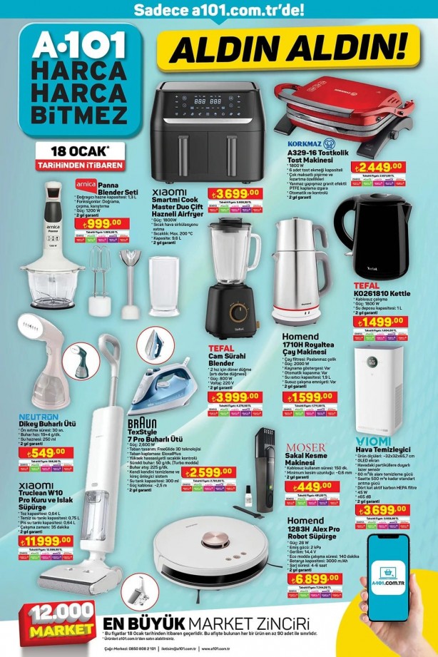 Foto - A101'de Stanley termos ürünlerinde çılgın indirim! İşte A101 19-25 Ocak fırsatları