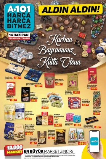 Foto - A101’de sürpriz indirimler! Bayramda '1 Alana 1 Bedava' Kampanyası