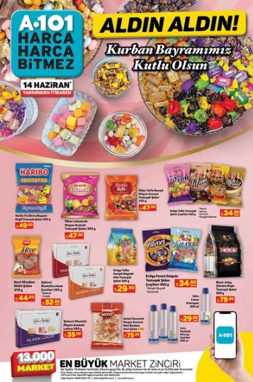Foto - A101’de sürpriz indirimler! Bayramda '1 Alana 1 Bedava' Kampanyası