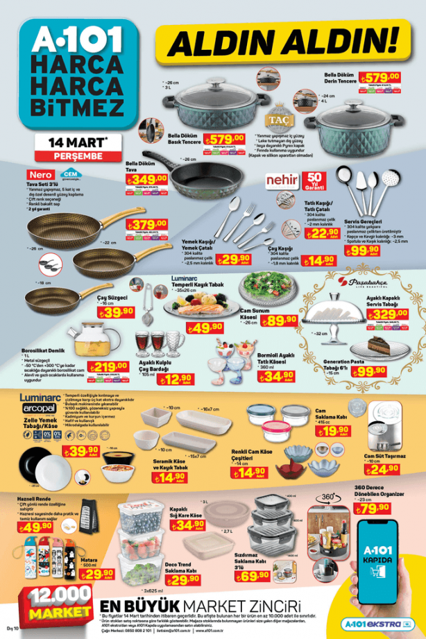 Foto - A101’de tozu dumana katacak indirim! Bu ürünler market açılır açılmaz biter