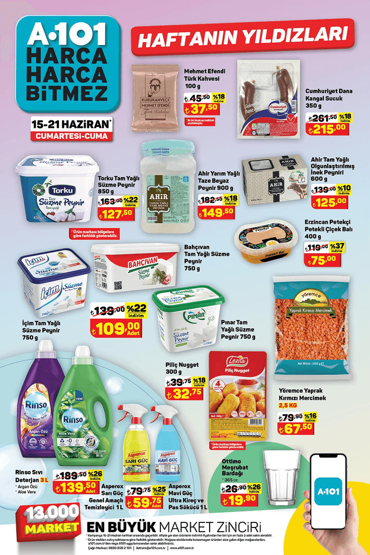 Foto - A101'de yeni indirimler! İşte 18-21 Haziran fırsat ürünleri...