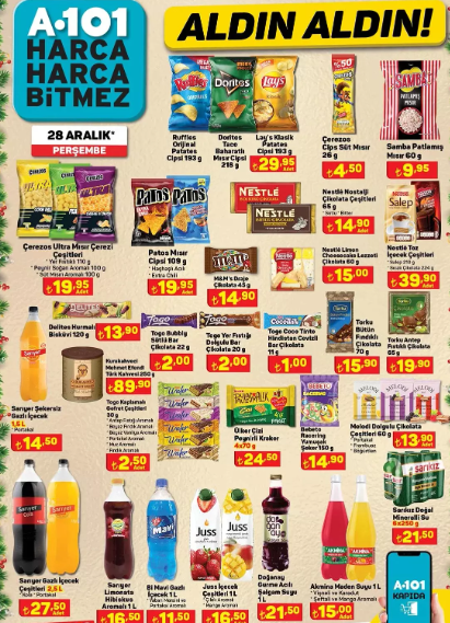 Foto - A101'de yılın son indirimi! Kaçıran çok üzülür: 7.599'a buzdolabı, 8.299'a bulaşık makinesi, 9.999 liraya çamaşır makinesi geliyor