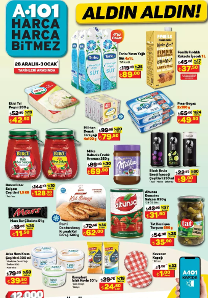 Foto - A101'de yılın son indirimi! Kaçıran çok üzülür: 7.599'a buzdolabı, 8.299'a bulaşık makinesi, 9.999 liraya çamaşır makinesi geliyor