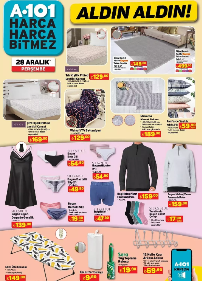 Foto - A101'de yılın son indirimi! Kaçıran çok üzülür: 7.599'a buzdolabı, 8.299'a bulaşık makinesi, 9.999 liraya çamaşır makinesi geliyor