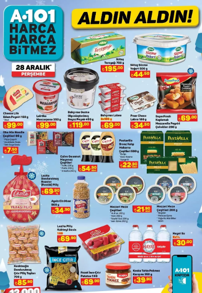 Foto - A101'de yılın son indirimi! Kaçıran çok üzülür: 7.599'a buzdolabı, 8.299'a bulaşık makinesi, 9.999 liraya çamaşır makinesi geliyor