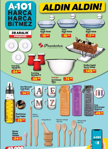 Foto - A101'de yılın son indirimi! Kaçıran çok üzülür: 7.599'a buzdolabı, 8.299'a bulaşık makinesi, 9.999 liraya çamaşır makinesi geliyor