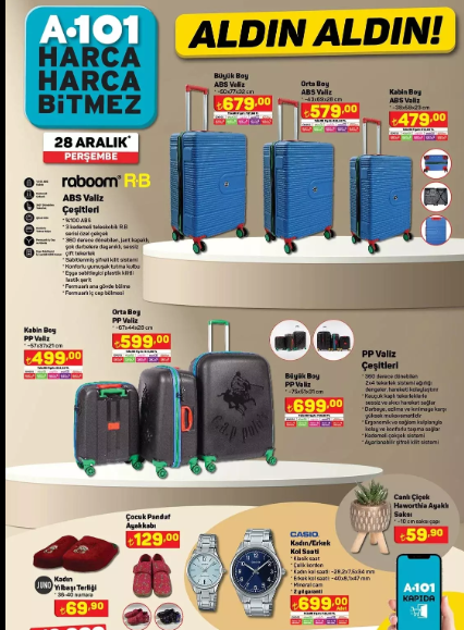 Foto - A101'de yılın son indirimi! Kaçıran çok üzülür: 7.599'a buzdolabı, 8.299'a bulaşık makinesi, 9.999 liraya çamaşır makinesi geliyor