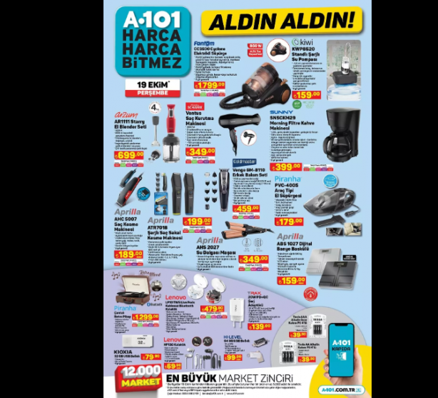 Foto - A101'de yok böyle indirim! 199 liradan 153 liraya düştü... Bu fiyatları duyan havada kapacak