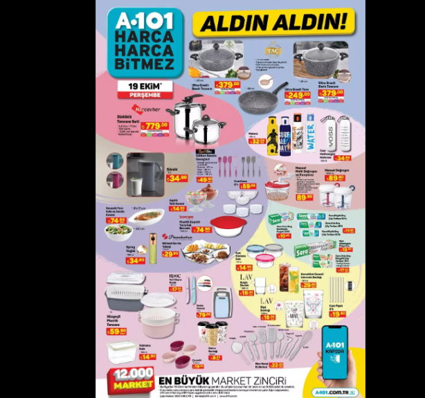 Foto - A101'de yok böyle indirim! 199 liradan 153 liraya düştü... Bu fiyatları duyan havada kapacak