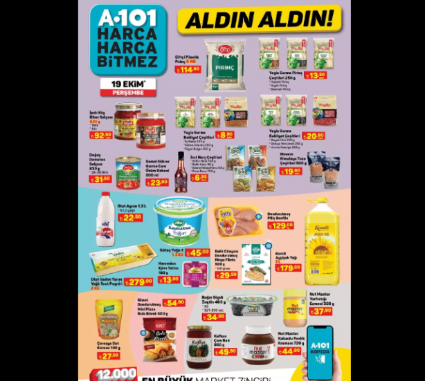 Foto - A101'de yok böyle indirim! 199 liradan 153 liraya düştü... Bu fiyatları duyan havada kapacak