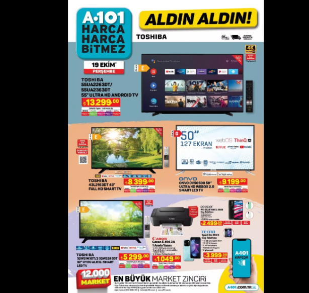 Foto - A101'de yok böyle indirim! 199 liradan 153 liraya düştü... Bu fiyatları duyan havada kapacak