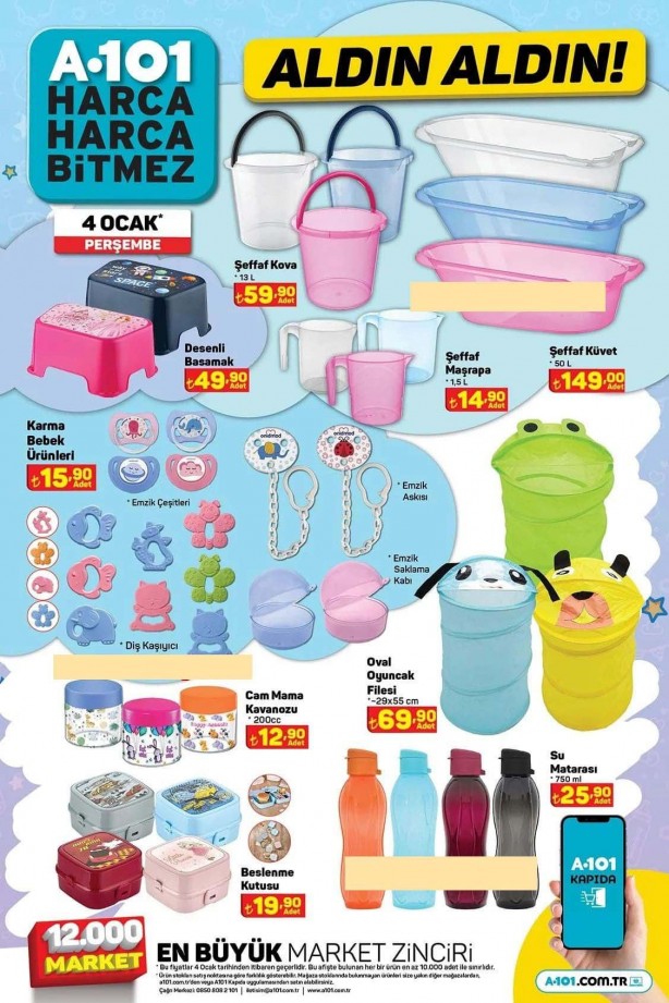 Foto - A101’den beyaz eşya ve Smart TV’lerde yeni yılın ilk indirimi! A101 4 Ocak aktüel ürünler fırsatları