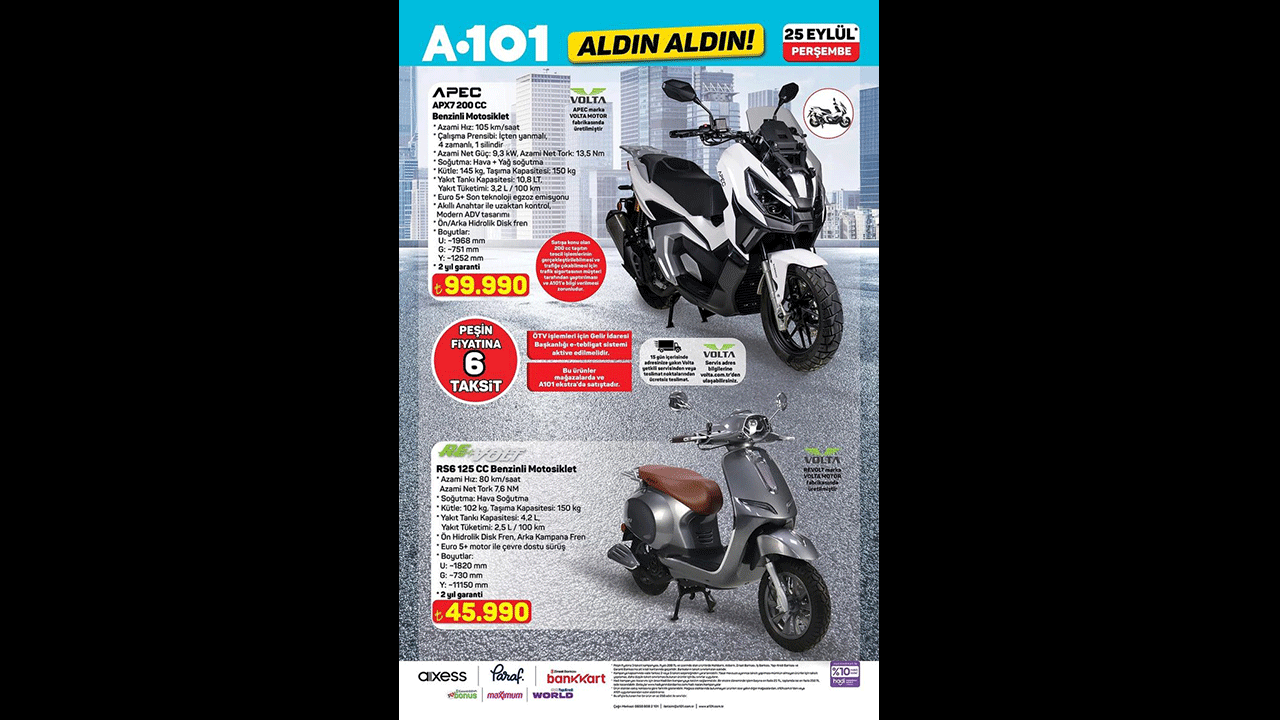 Foto - A101’den Büyük Sürpriz! 25 Eylül Aldın Aldın Kataloğu Açıklandı