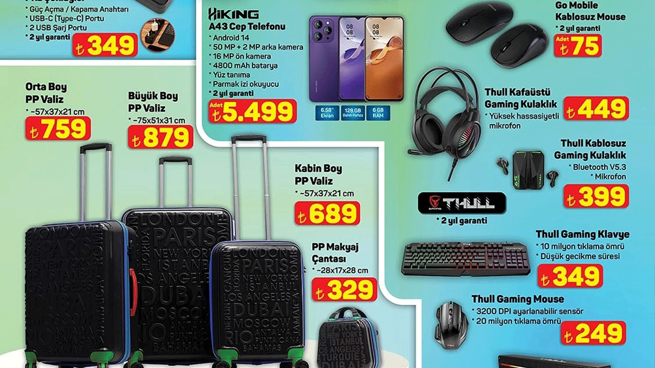 Foto - A101’den Büyük Sürpriz! 25 Eylül Aldın Aldın Kataloğu Açıklandı