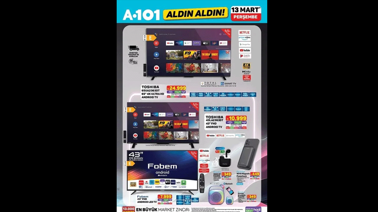 Foto - A101'den sürpriz 8-14 mart kataloğu! İndirim listesinde yok yok! 