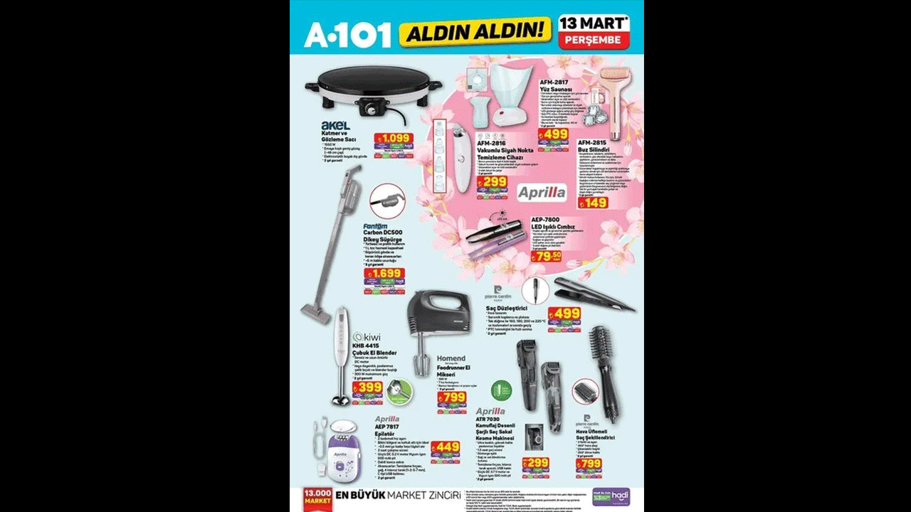 Foto - A101'den sürpriz 8-14 mart kataloğu! İndirim listesinde yok yok! 