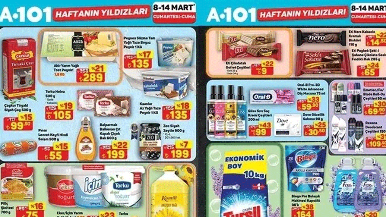 A101'den sürpriz 8-14 mart kataloğu! İndirim listesinde yok yok! 