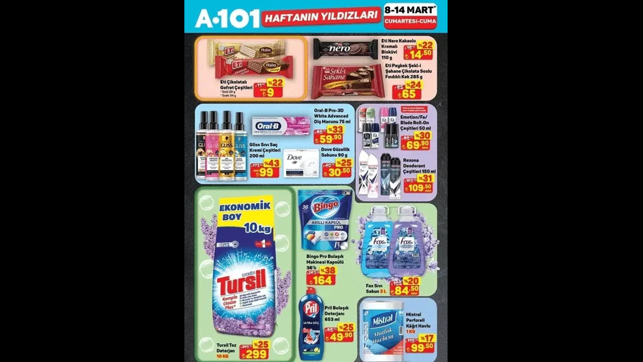 Foto - A101'den sürpriz 8-14 mart kataloğu! İndirim listesinde yok yok! 