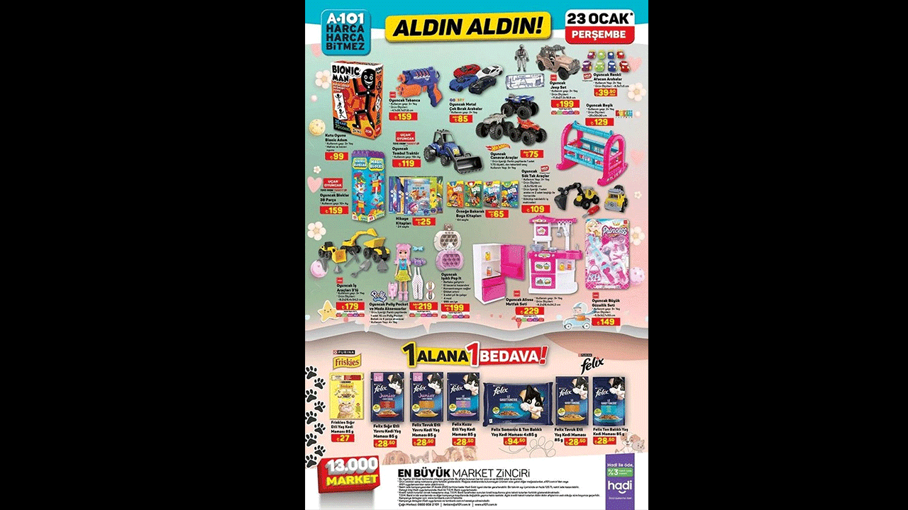 Foto - A101'den haftaya özel kampanya: 1 alana 1 bedava!