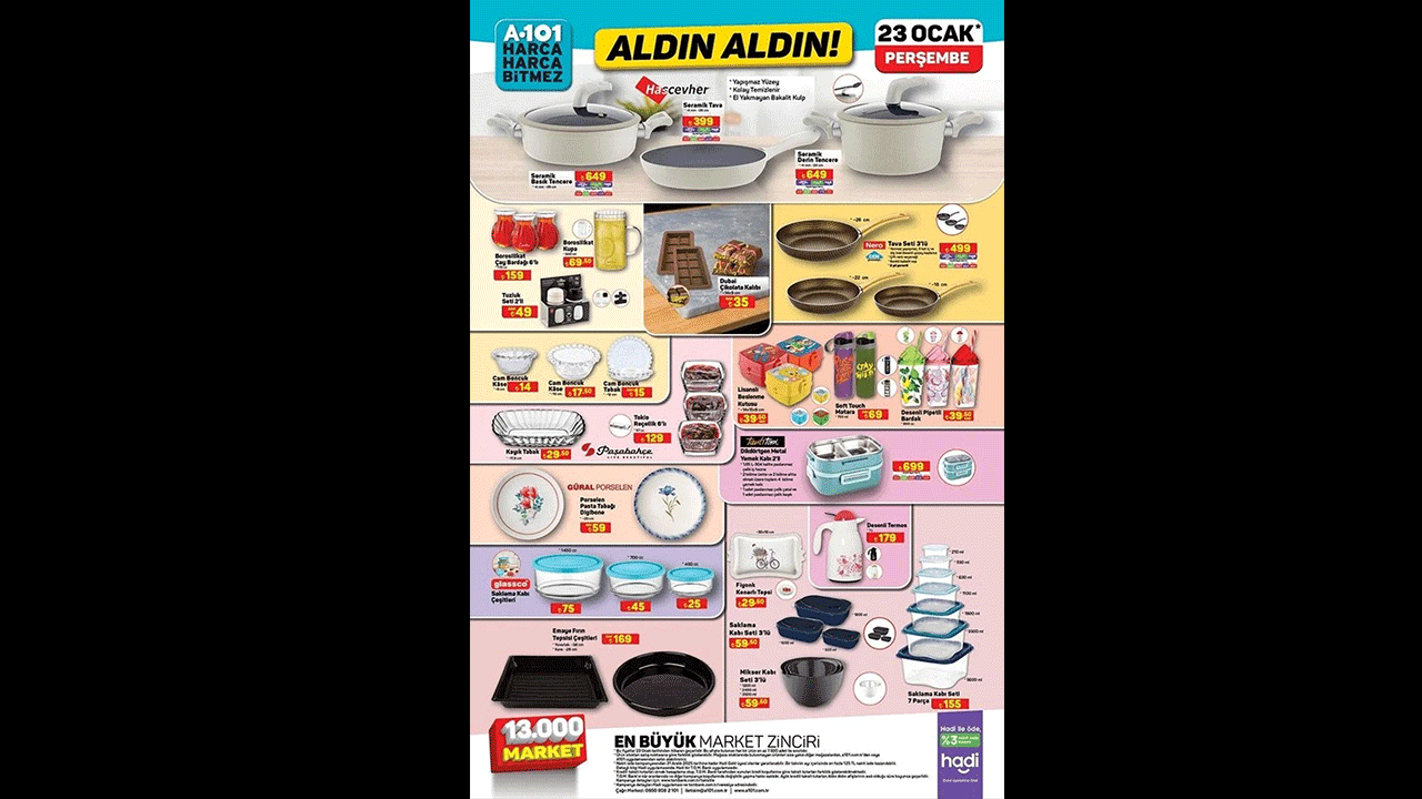 Foto - A101'den haftaya özel kampanya: 1 alana 1 bedava!