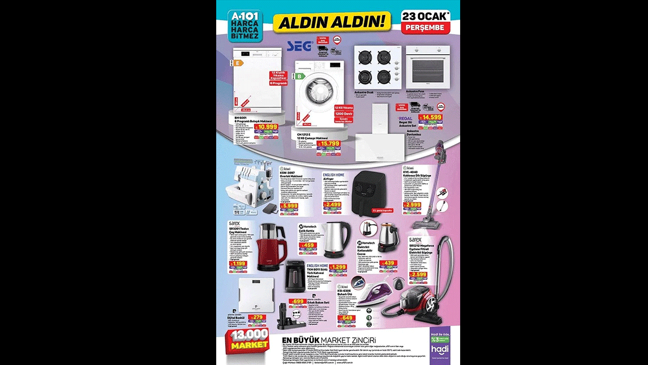 Foto - A101'den haftaya özel kampanya: 1 alana 1 bedava!