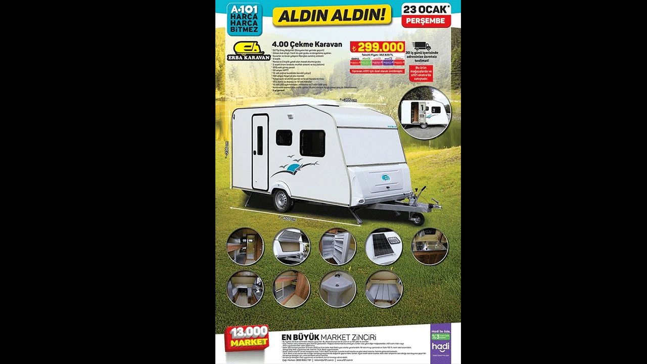 A101'den haftaya özel kampanya: 1 alana 1 bedava!