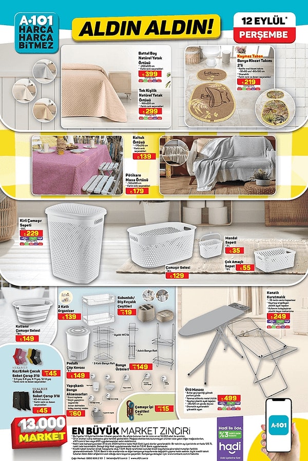 Foto - A101’e çok ucuza laptop geliyor! İşte 12 Eylül indirimleri…