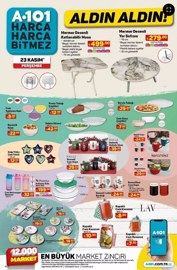 Foto - A101'e televizyon, buzdolabı, çamaşır makinesi, piyano ve koltuk takımları geliyor! 23 Kasım 2023 A101 güncel aktüel kataloğu