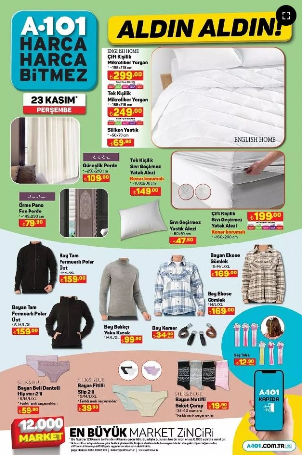 Foto - A101'e televizyon, buzdolabı, çamaşır makinesi, piyano ve koltuk takımları geliyor! 23 Kasım 2023 A101 güncel aktüel kataloğu