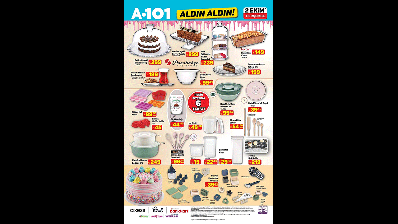 Foto - A101’in 2 Ekim kataloğu heyecan yaptı! Çekme karavan ve sürpriz indirimler geliyor!