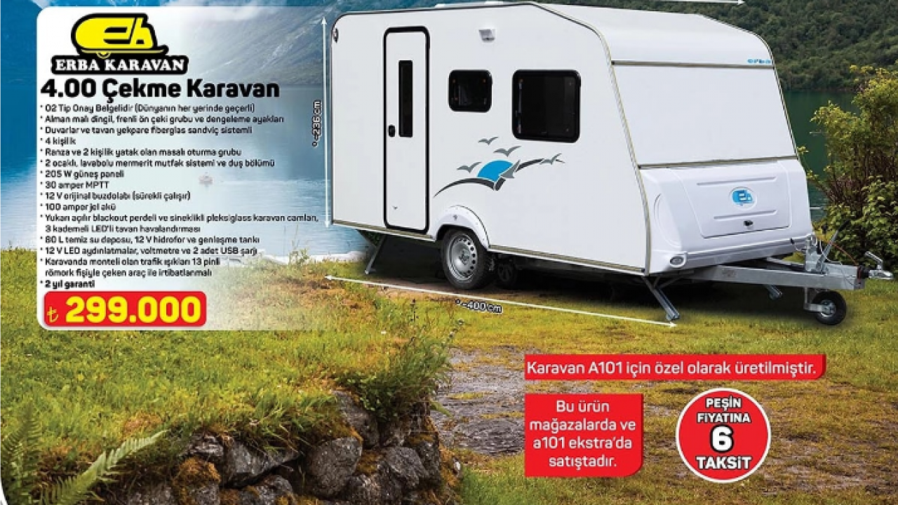 Foto - A101’in 2 Ekim kataloğu heyecan yaptı! Çekme karavan ve sürpriz indirimler geliyor!