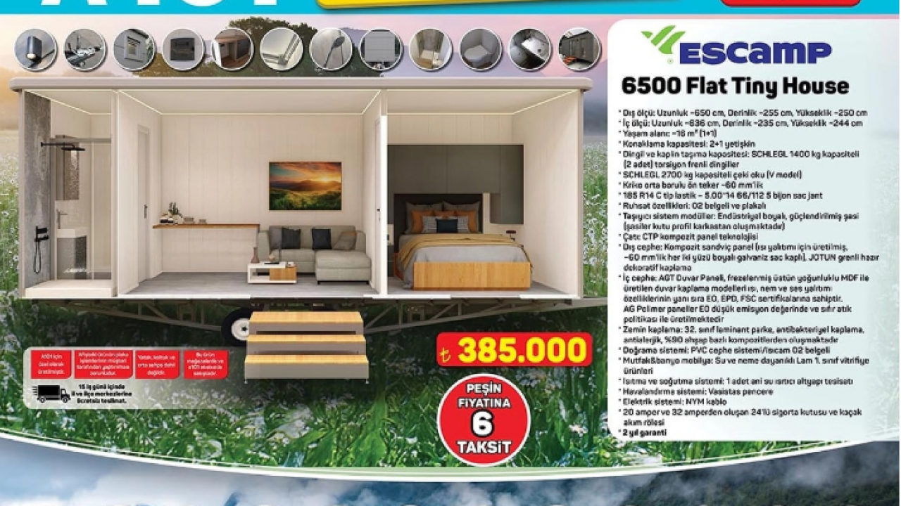 Foto - A101’in 2 Ekim kataloğu heyecan yaptı! Çekme karavan ve sürpriz indirimler geliyor!