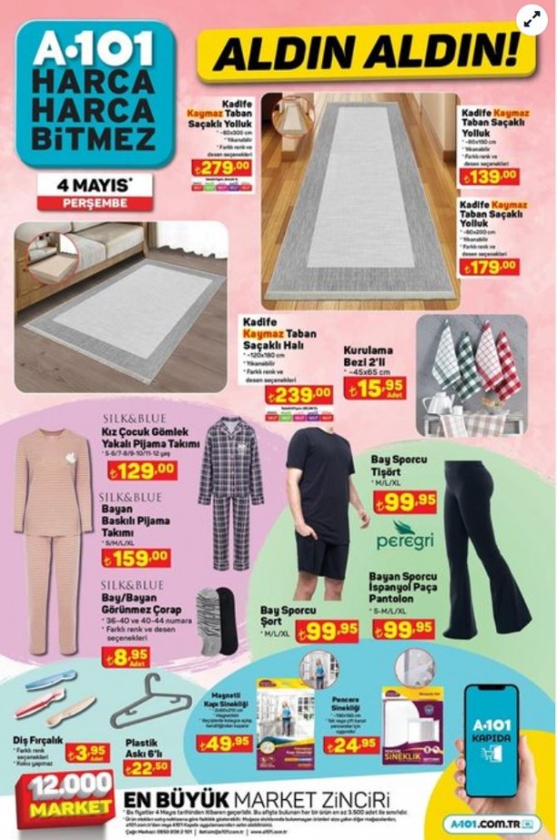 Foto - A101'in 4 Mayıs 2023 Aktüel Kataloğu paylaşıldı! Motosiklet, beyaz eşya ve daha birçok ürün indirimde