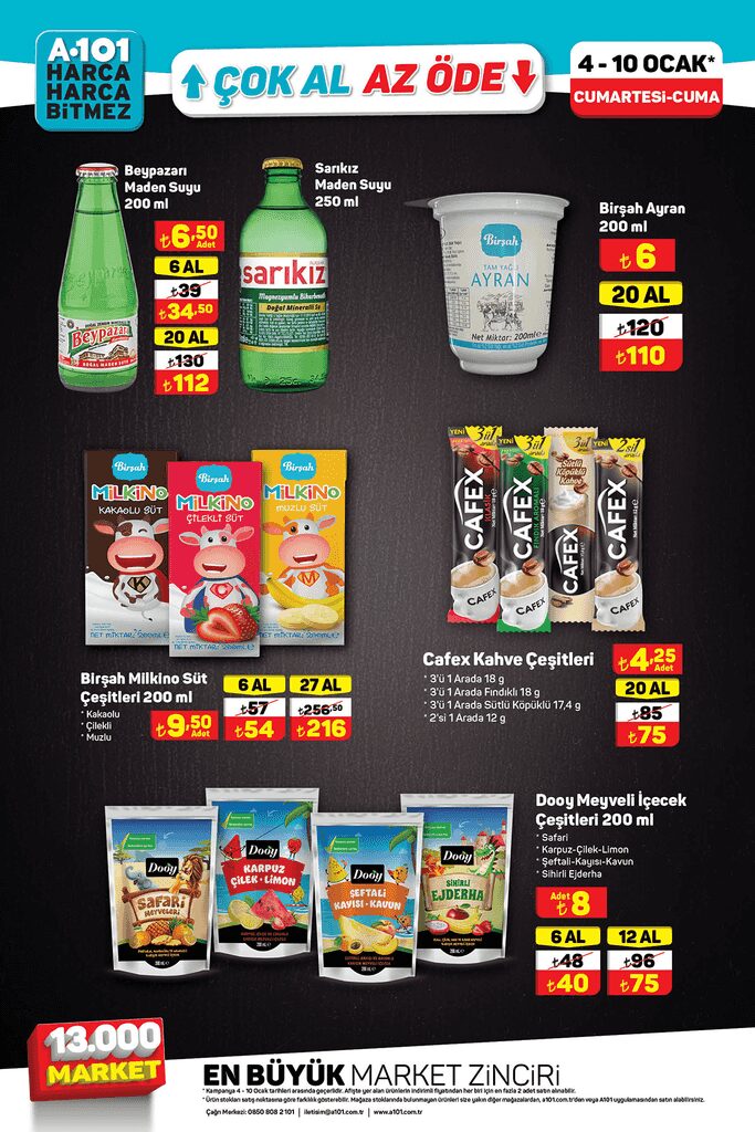 Foto - A101’in yeni yıl fırsatları devam ediyor! İşte 4-10 Ocak aktüel ürünler listesi