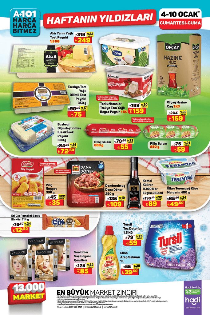 Foto - A101’in yeni yıl fırsatları devam ediyor! İşte 4-10 Ocak aktüel ürünler listesi