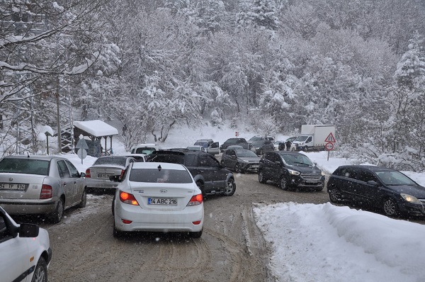 Foto - Abant Gölü'nün diğer yüzü! 