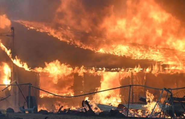 Foto - ABD alev alev yanıyor! 400 bin dönümden fazla alan kül oldu