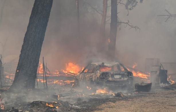 Foto - ABD alev alev yanıyor! 400 bin dönümden fazla alan kül oldu