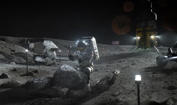 Foto - ABD Ay'da demiryolu inşa edecek! Darpa projesi!