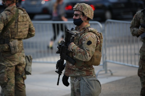 Foto - ABD baharı kapıda! Ulusal muhafızlar sokağa indi