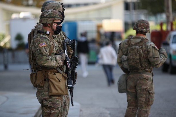 Foto - ABD baharı kapıda! Ulusal muhafızlar sokağa indi