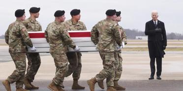 Foto - ABD Başkanı Biden 3 ABD askeri için düzenlenen törene katıldı