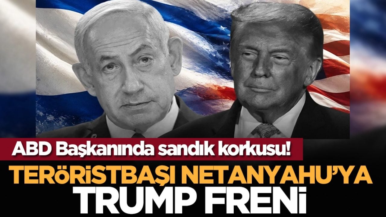 ABD Başkanında sandık korkusu! Teröristbaşı Netanyahu’ya Trump Freni