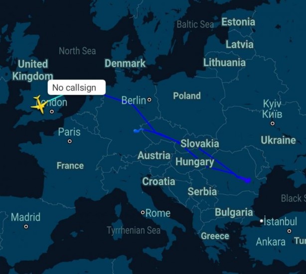 Foto - ABD bombardıman uçağı B-52 Ukrayna sınırında uçtu