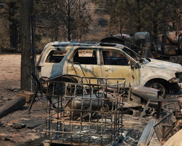 Foto - ABD cayır cayır yanıyor! 650 kilometrekarelik alana yayıldı