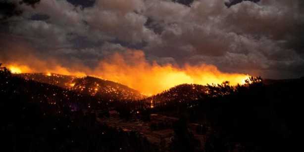 ABD cayır cayır yanıyor! 650 kilometrekarelik alana yayıldı
